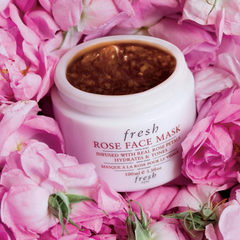 fresh rose face mask