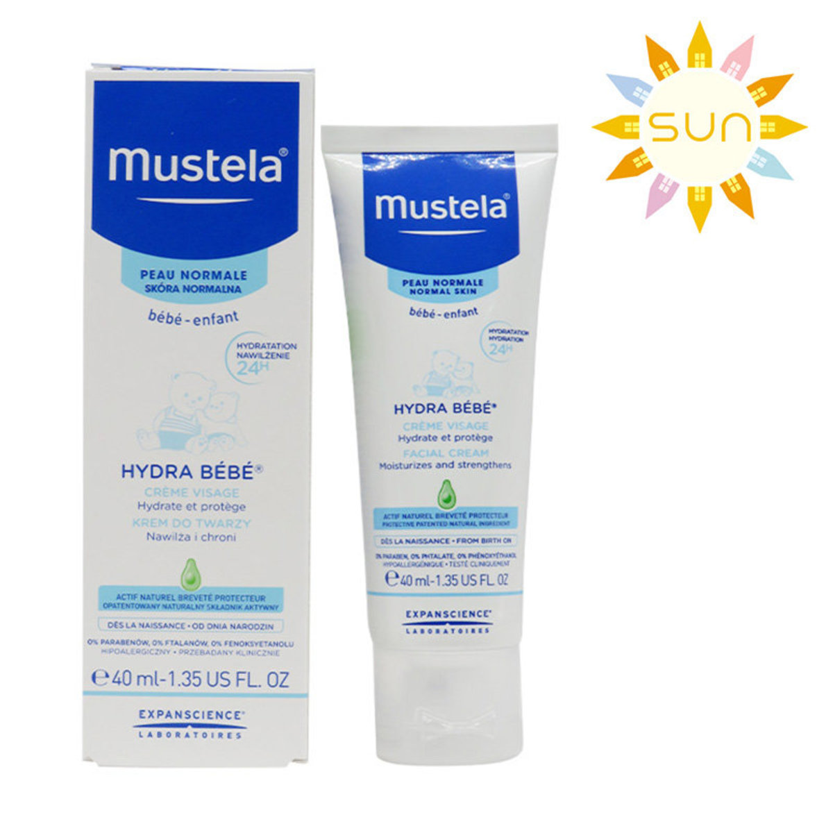mustela hydra bebe face