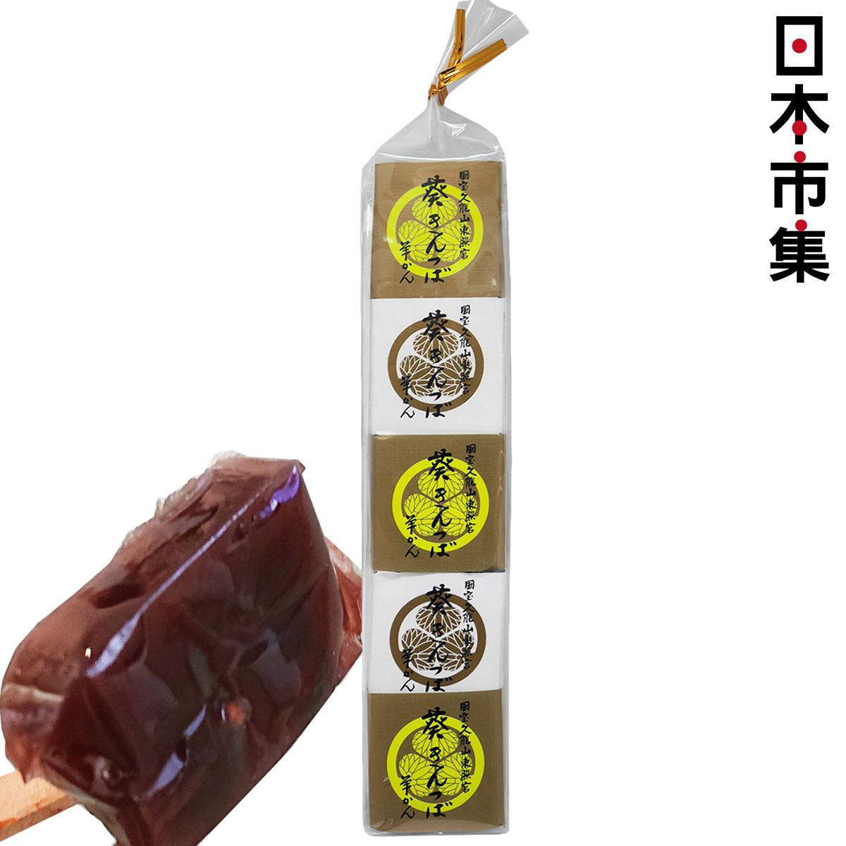 [低至半價]日本 丸七製茶ななや 羊羹 紅豆味 38g x5件【市集世界 - 日本市集】此日期前最佳：2024年09月30日