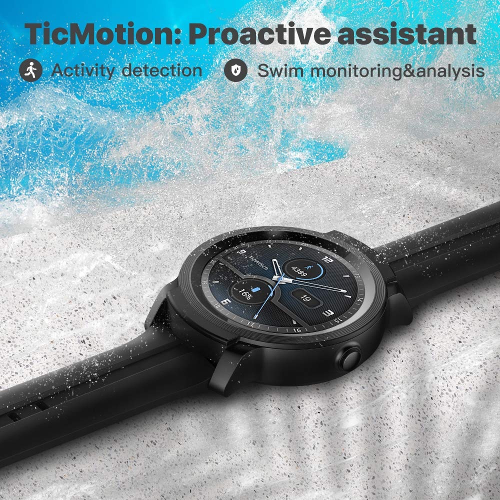 ticwatch e2 swimming