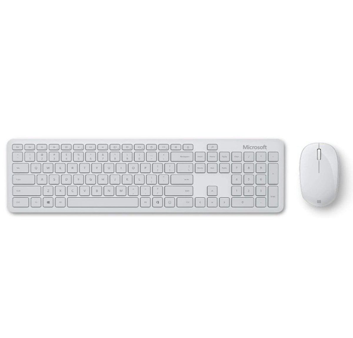 BLUETOOTH DESKTOP MONZA GRAY 藍牙滑鼠鍵盤組 灰色 - 英文版 (QHG-00047)