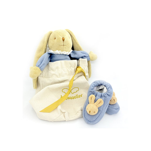 grey bunny slippers
