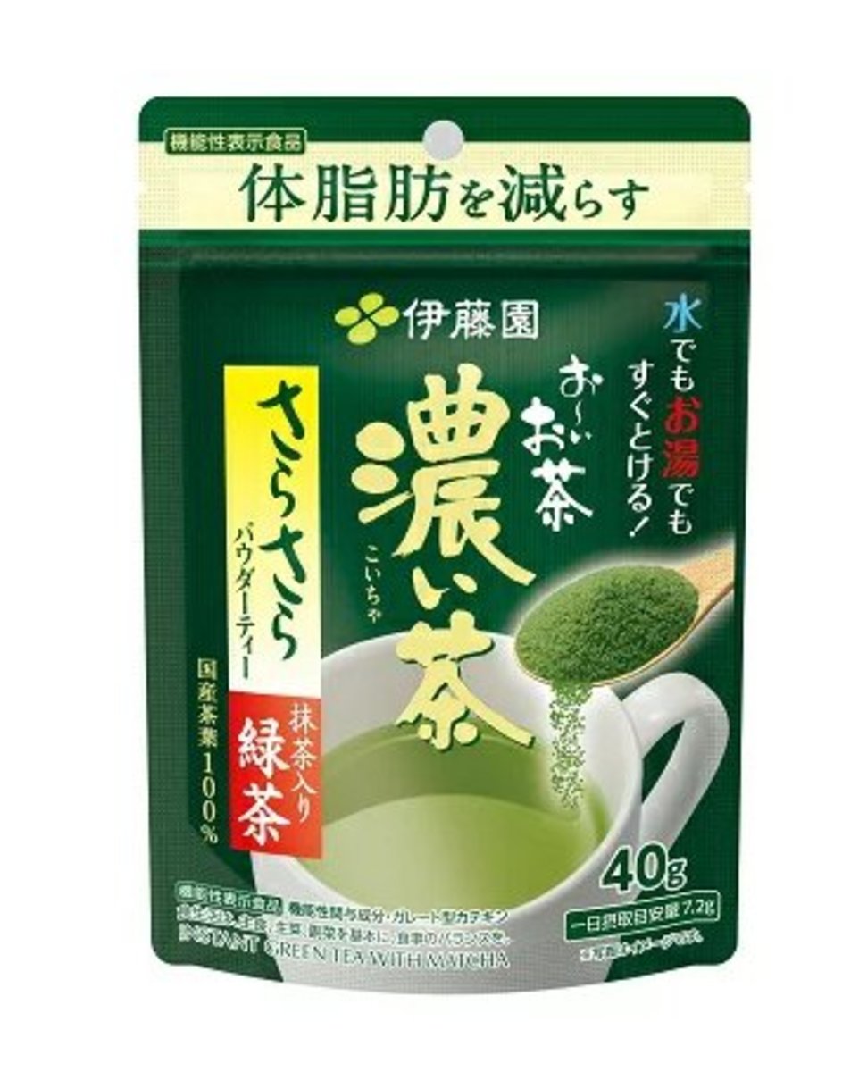 日本 減脂濃味即溶抹茶粉 40g 賞味期限(未開封前): 2025年03月31日