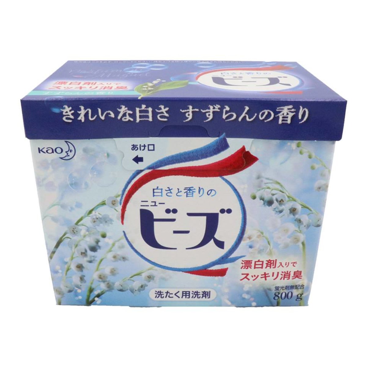 花王 鈴蘭花香含漂白劑酵素潔淨消臭洗衣粉800g Hktvmall 香港領先網購平台