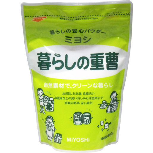 日本miyoshi 重曹消臭洗淨劑 綠 600g 香港電視hktvmall 網上購物