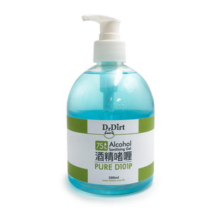酒精搓手液 99.99% 抗菌消毒  免洗 酒精啫喱 洗手液 補充裝 搓手液 (含75% 酒精) (500ml)
