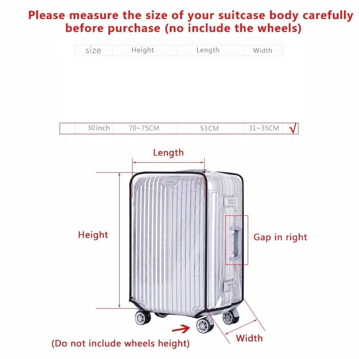 luggage size 30 inch