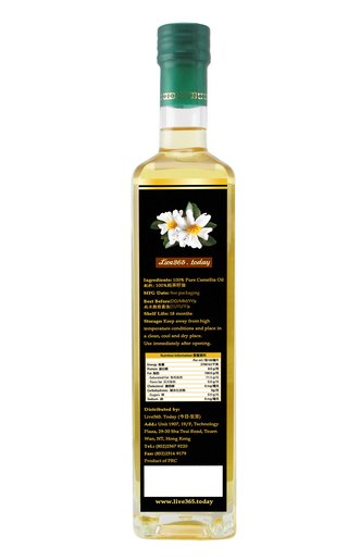 今日 生活 有機100 純茶籽油 山茶籽油 500ml 8001 500 Hktvmall 香港最大網購平台