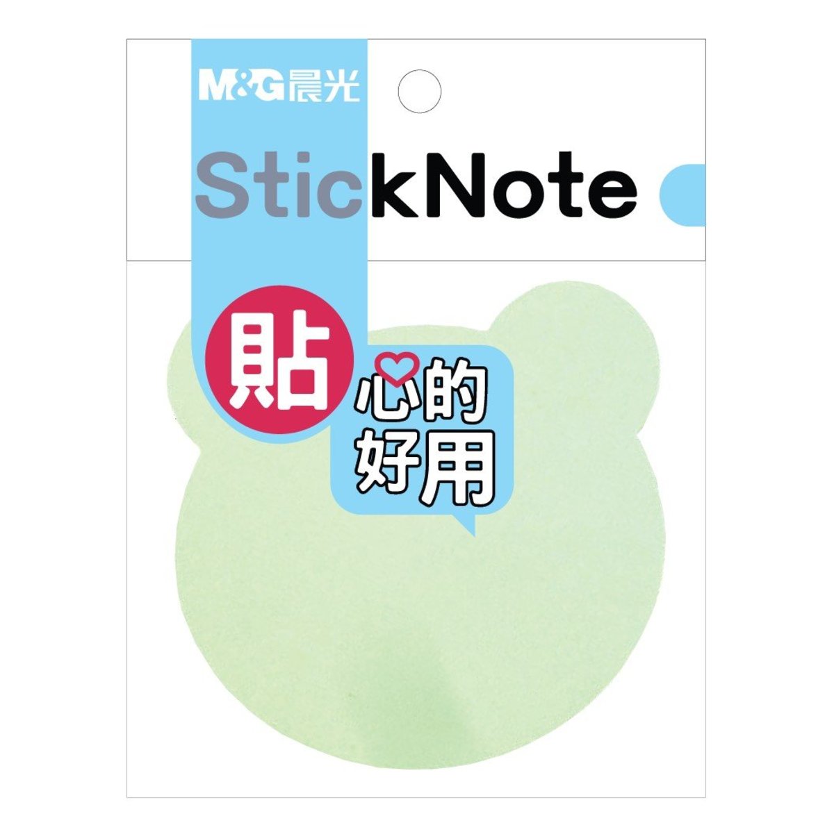 Cartoon Sticky Notes 100page (76 x 76mm) Random Color【5Pcs】