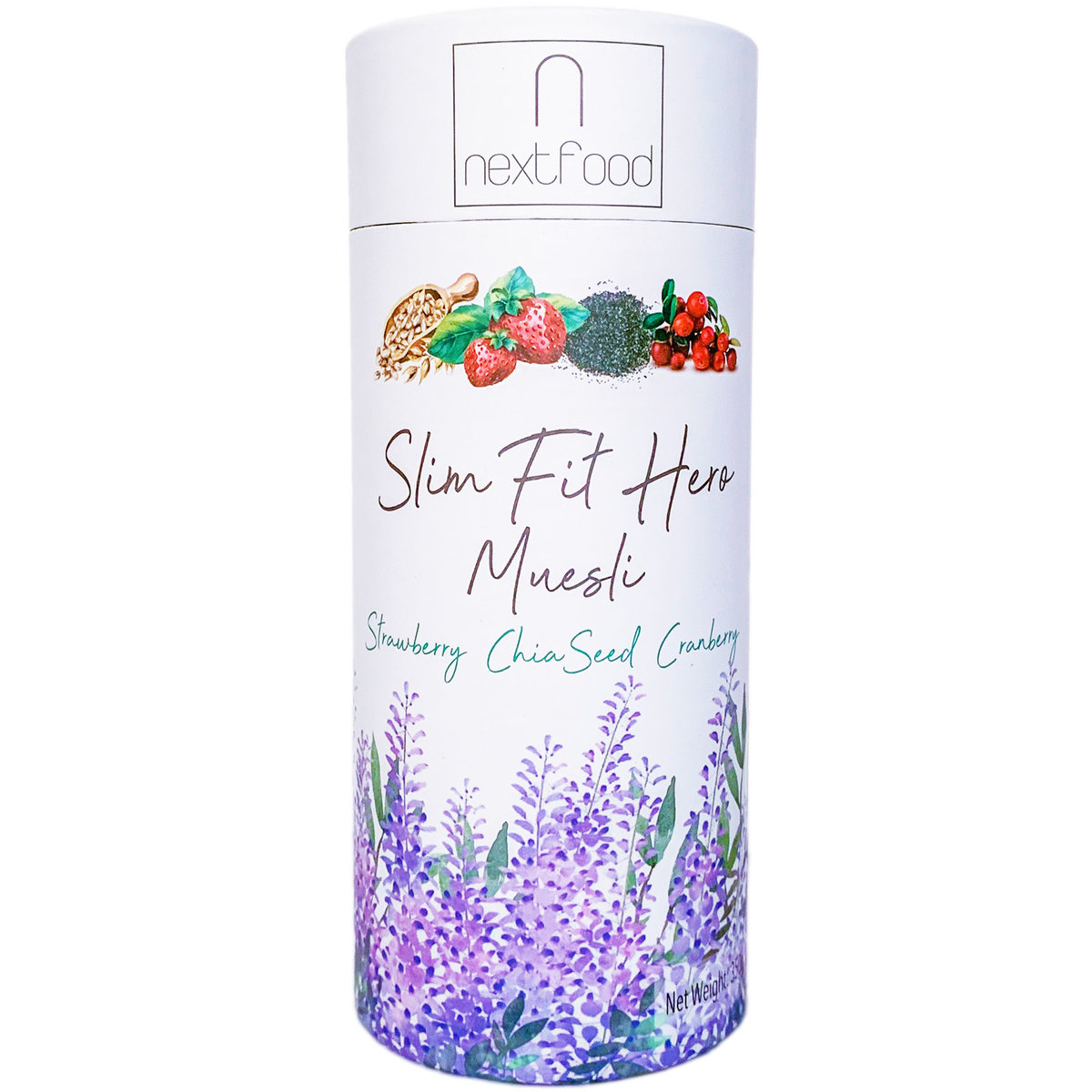 即食燕麥片(Muesli)-(草莓, 奇亞籽 & 蔓越莓) Slim Fit Hero 350克