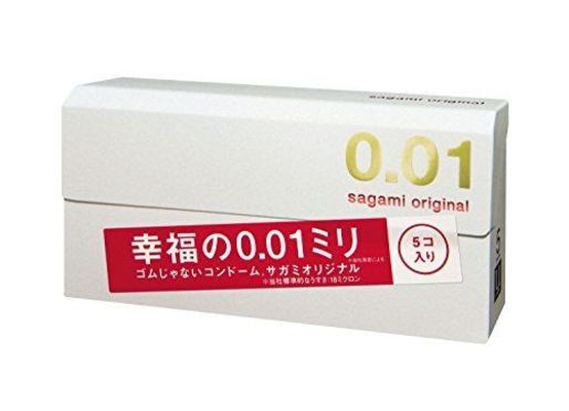 Sagami 相模 Sagami Original 0 01 安全套 5入 Hktvmall 香港最大網購平台