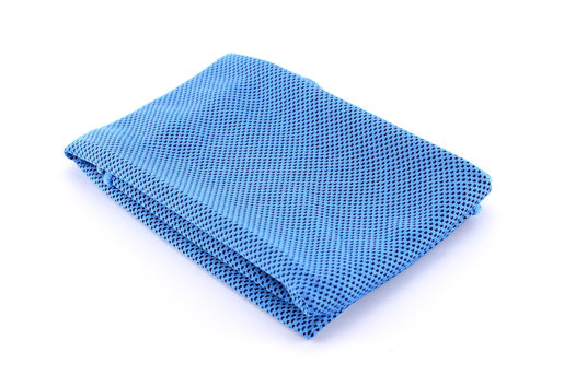 ice blue cold towel