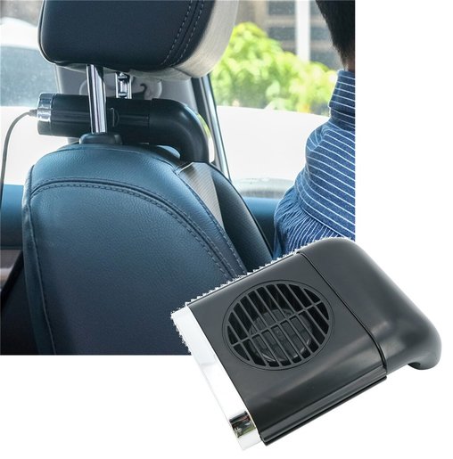 Irainbow 黑色 F405 Vehicle Seat Fan 車輛座椅風扇 車用座椅排風扇車輛座椅風扇usb供電汽車 座椅風扇枕桿距離11 16 8cm均可安裝吹風涼快風扇車用風扇汽車車椅加強風扇車後座 前 需連接usb 端口移動電源使用吹風散熱功能座椅靠背