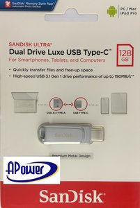 sandisk ultra luxe usb 3.1 128gb