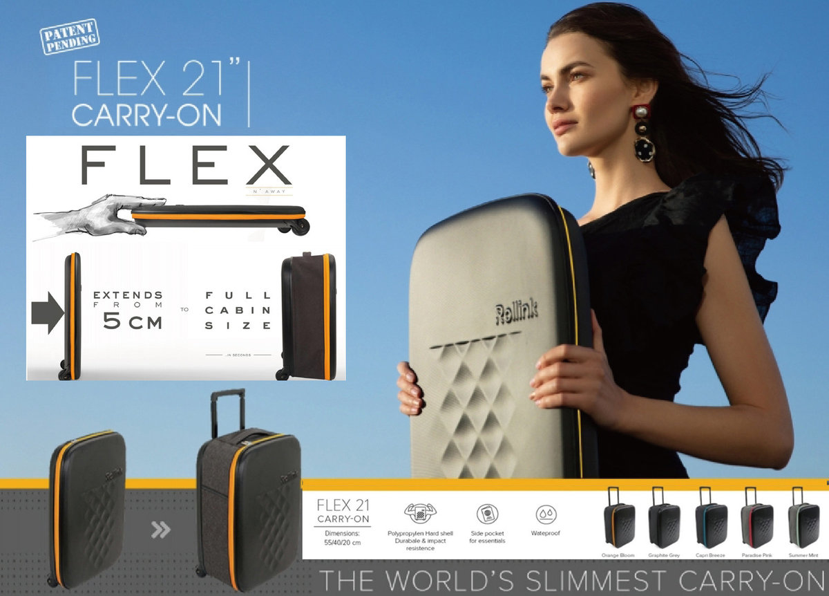 rollink flex 21 suitcase