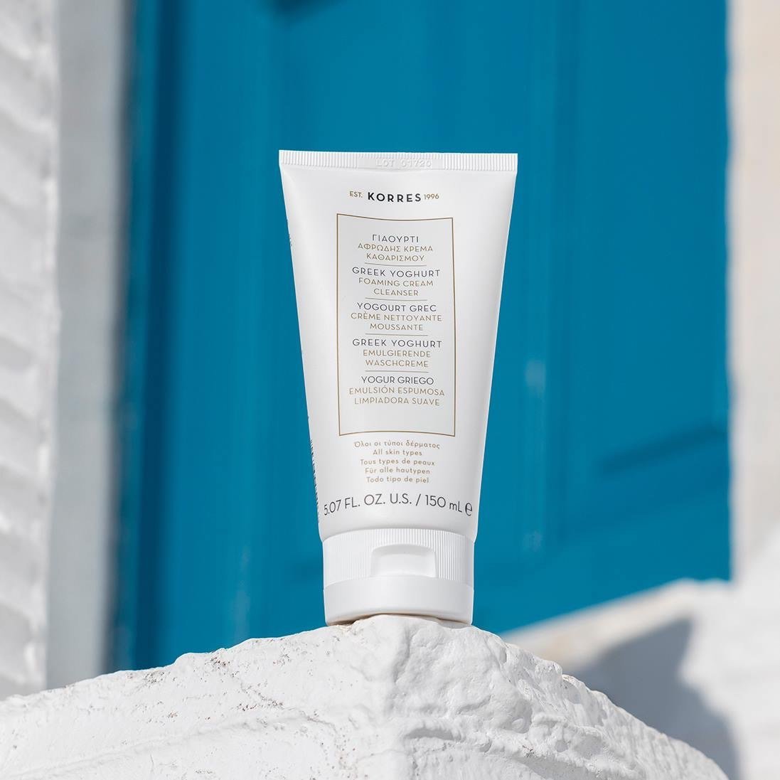 korres foaming cream cleanser