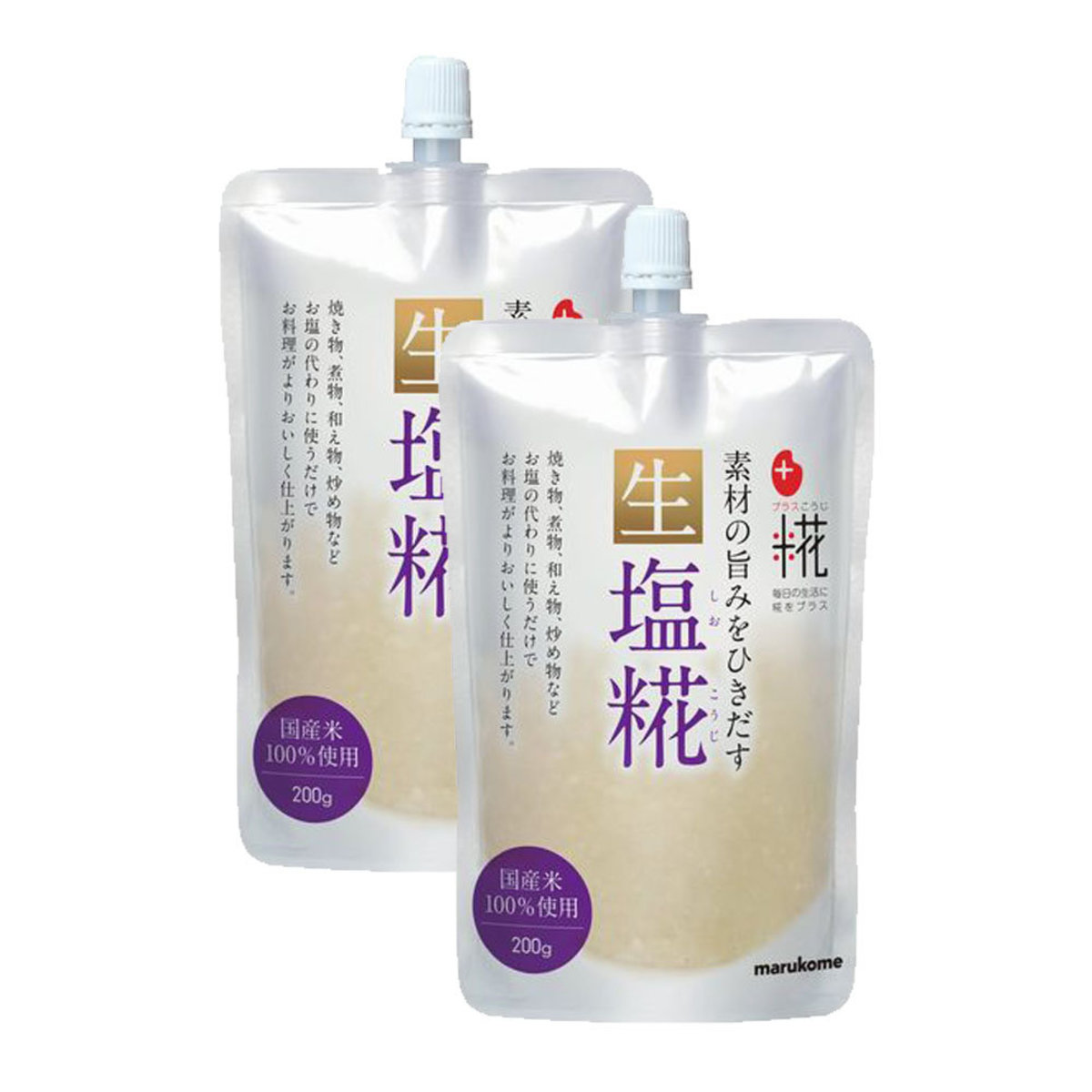 MARUKOME | 100%日本國產米 生塩糀（鹽麴) 200gx 2（平行進口） | HKTVmall 香港最大網購平台