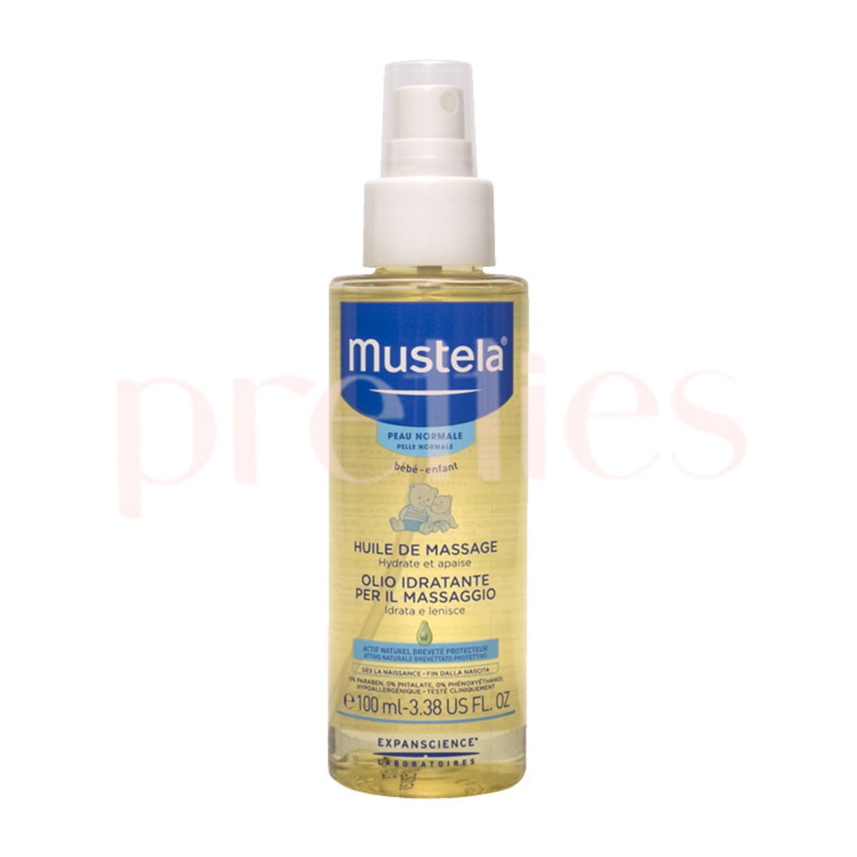 mustela hair oil