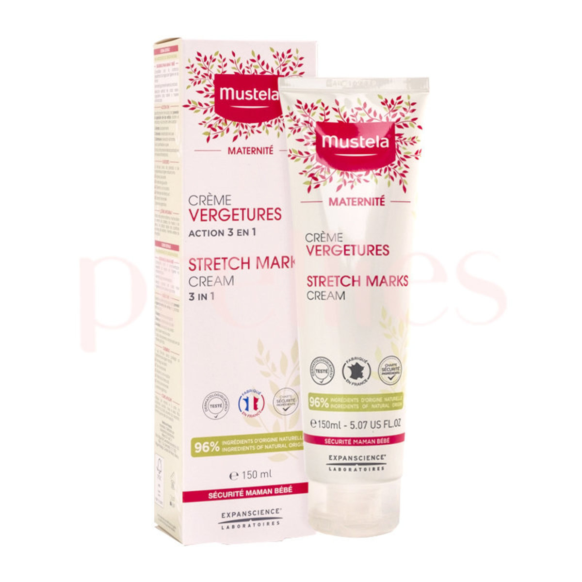 Mustela, Maternite Stretch Marks Cream (3in1) 150ml (Parallel Import)