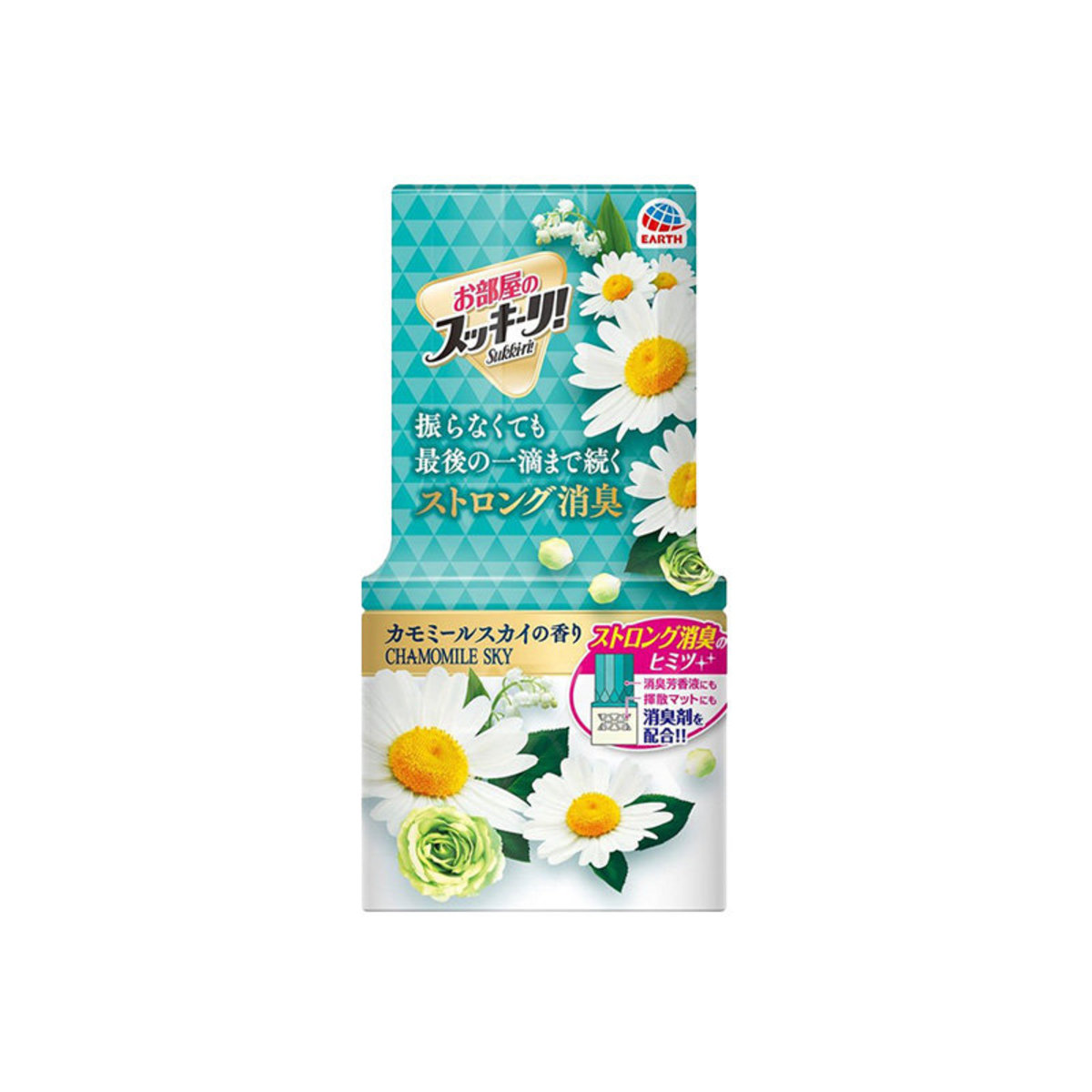 Sukki-ri 芬芳洋甘菊香 房間除臭芳香劑 400ml (藍色)(平行進口)