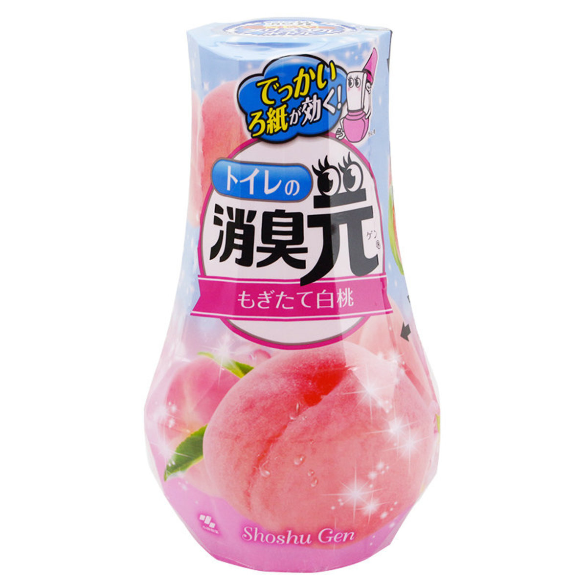 Kobayashi Shoshu Gen Toilet liquid air freshener 400ml (Peach) (4987072029640)