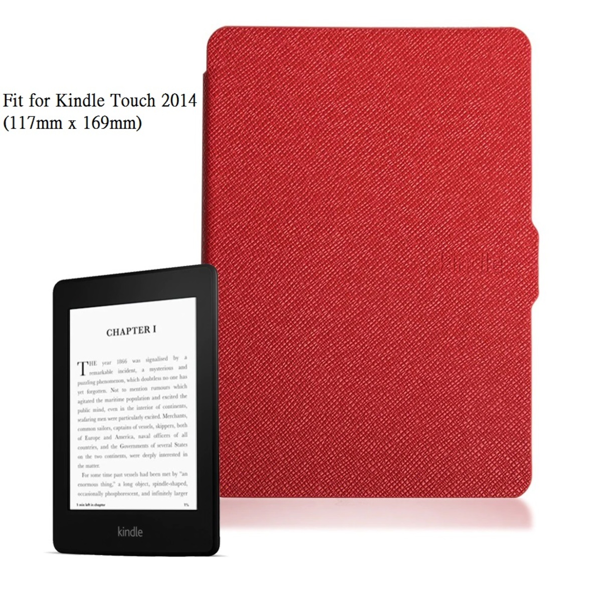 touch 2014 case (RED) for 2014 version (fit for 117mm x 169mm)