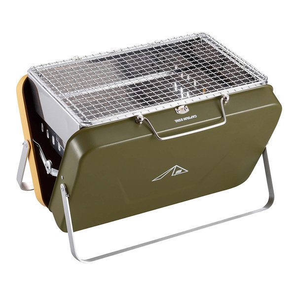 CAPTAIN STAG | Captain Stag V-type Portable Folding BBQ Grill