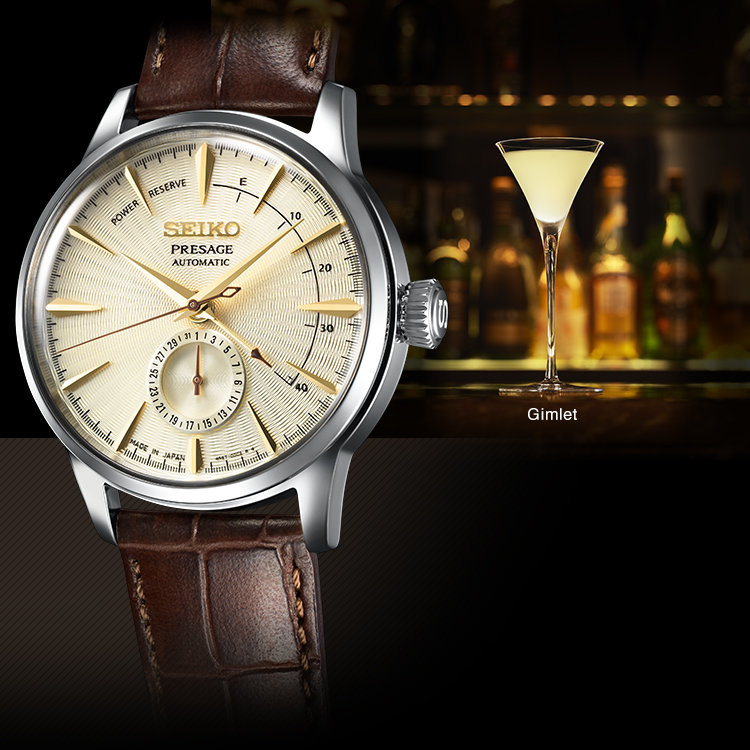 SEIKO | Seiko Presage Cocktail Time Gimlet Automatic Mechanical Watch  SARY107 | HKTVmall The Largest HK Shopping Platform