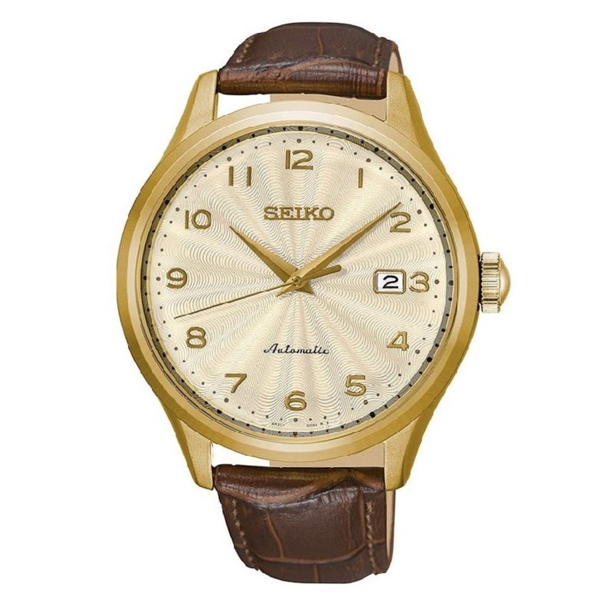 seiko watch leather strap