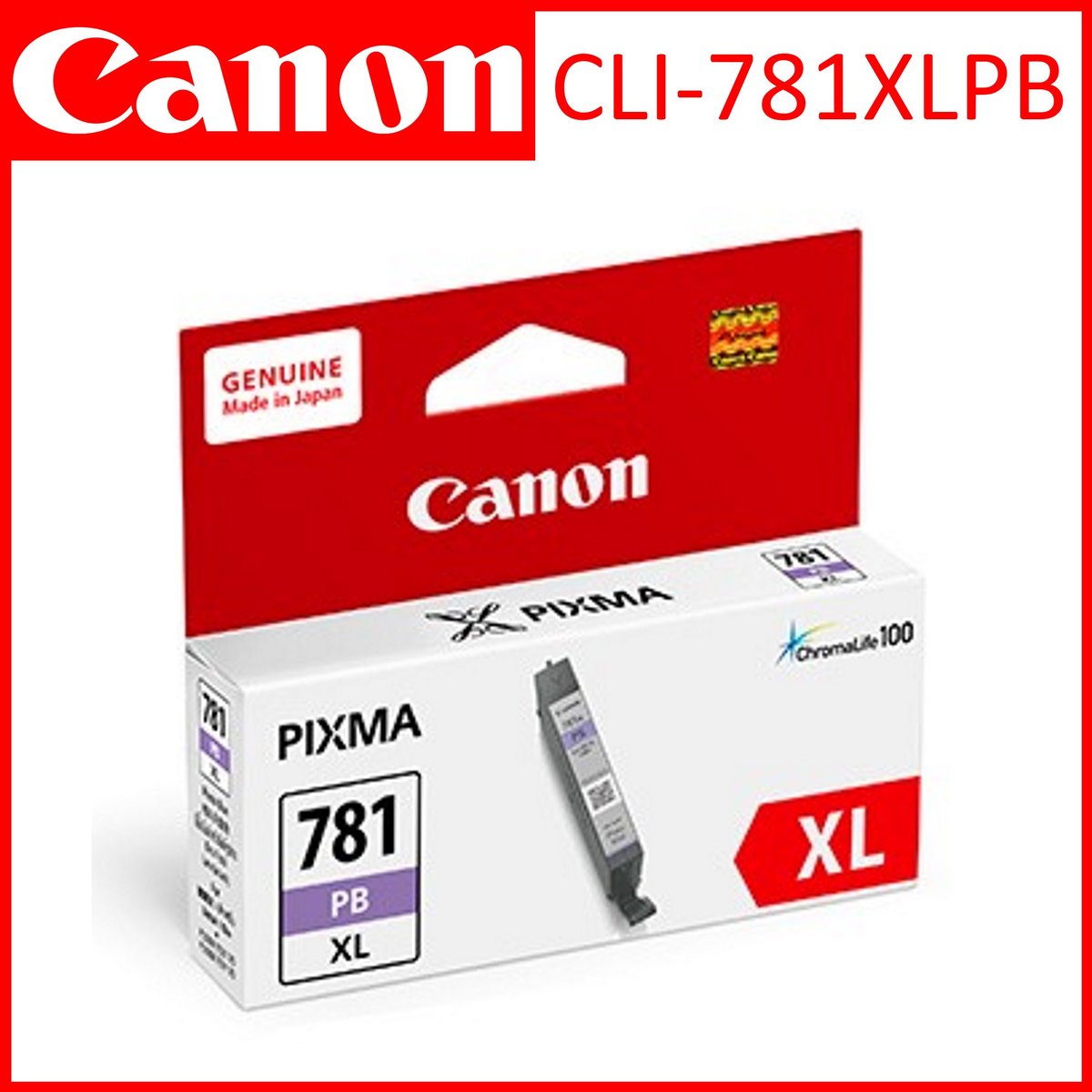 CLI-781XL PB Photo Blue Ink Tank (High Capacity) #780 #781