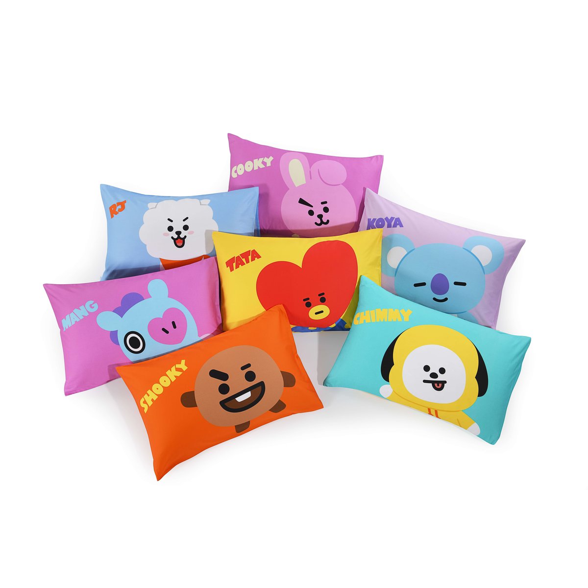 bt21 pillow case