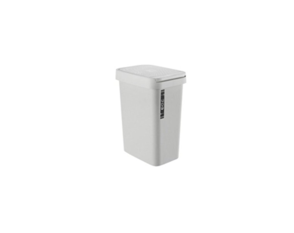 10L flip lid trash can (Grey) 