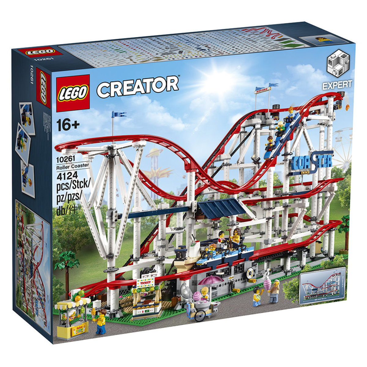 creator lego roller coaster