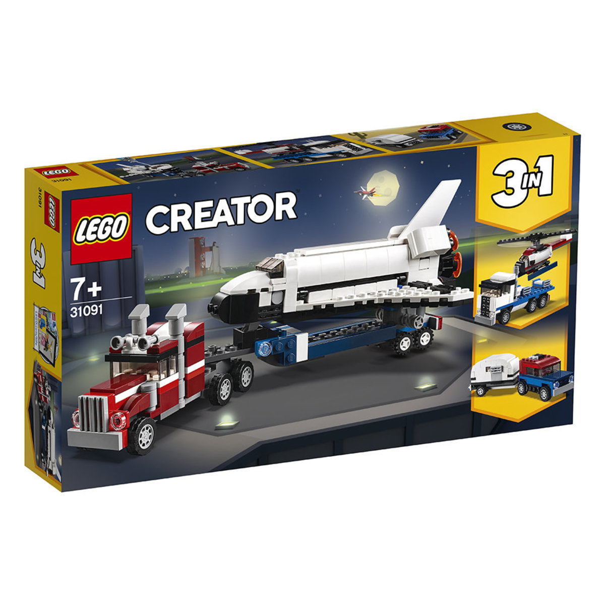 space shuttle lego creator
