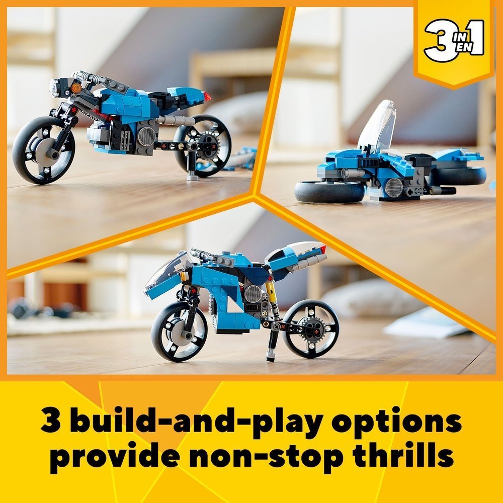 LEGO | LEGO®Creator 3in1 31114 Superbike (Motorbike, Race car