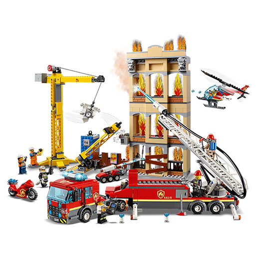lego city downtown fire brigade 60216