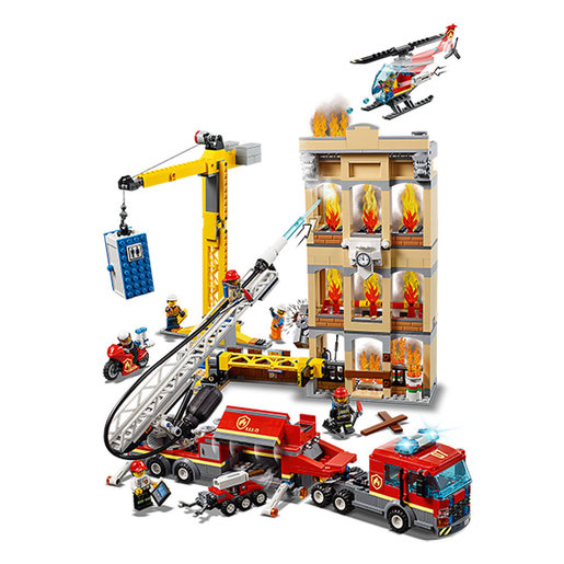 lego fire station 60216