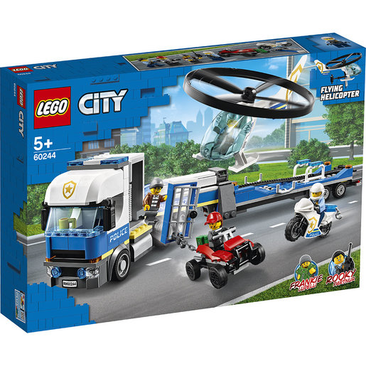 lego police transport truck