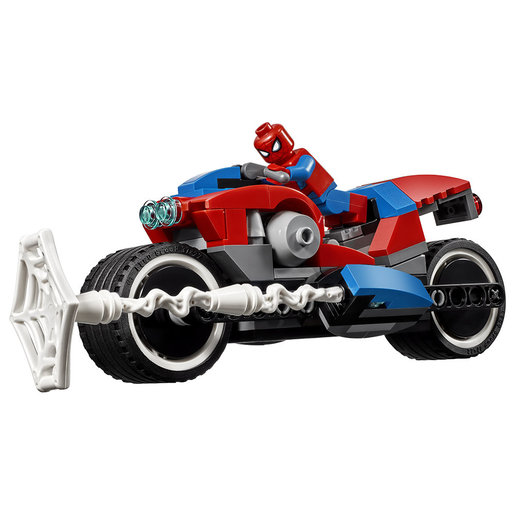 spider man bike rescue lego