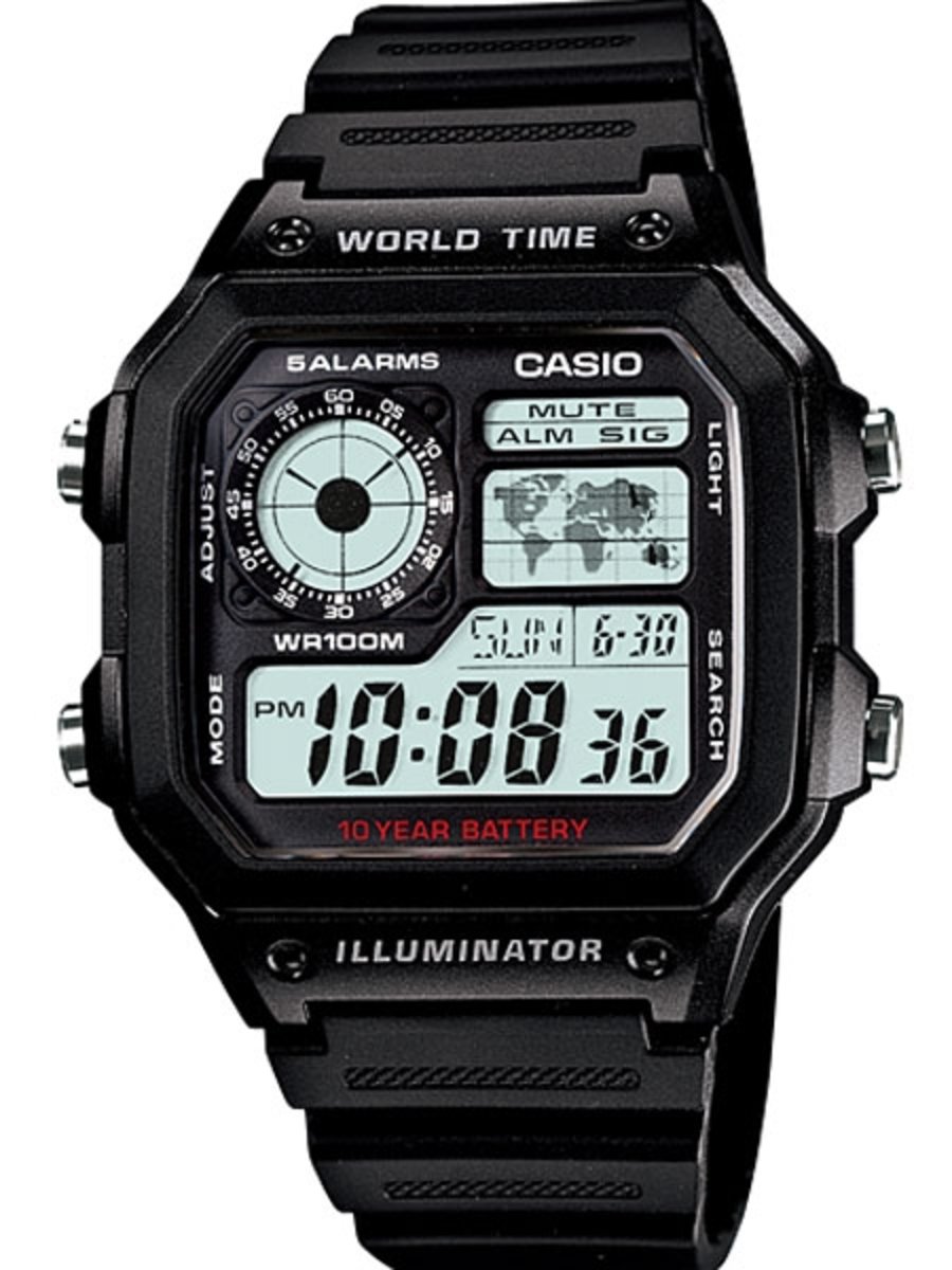 casio electronic watch