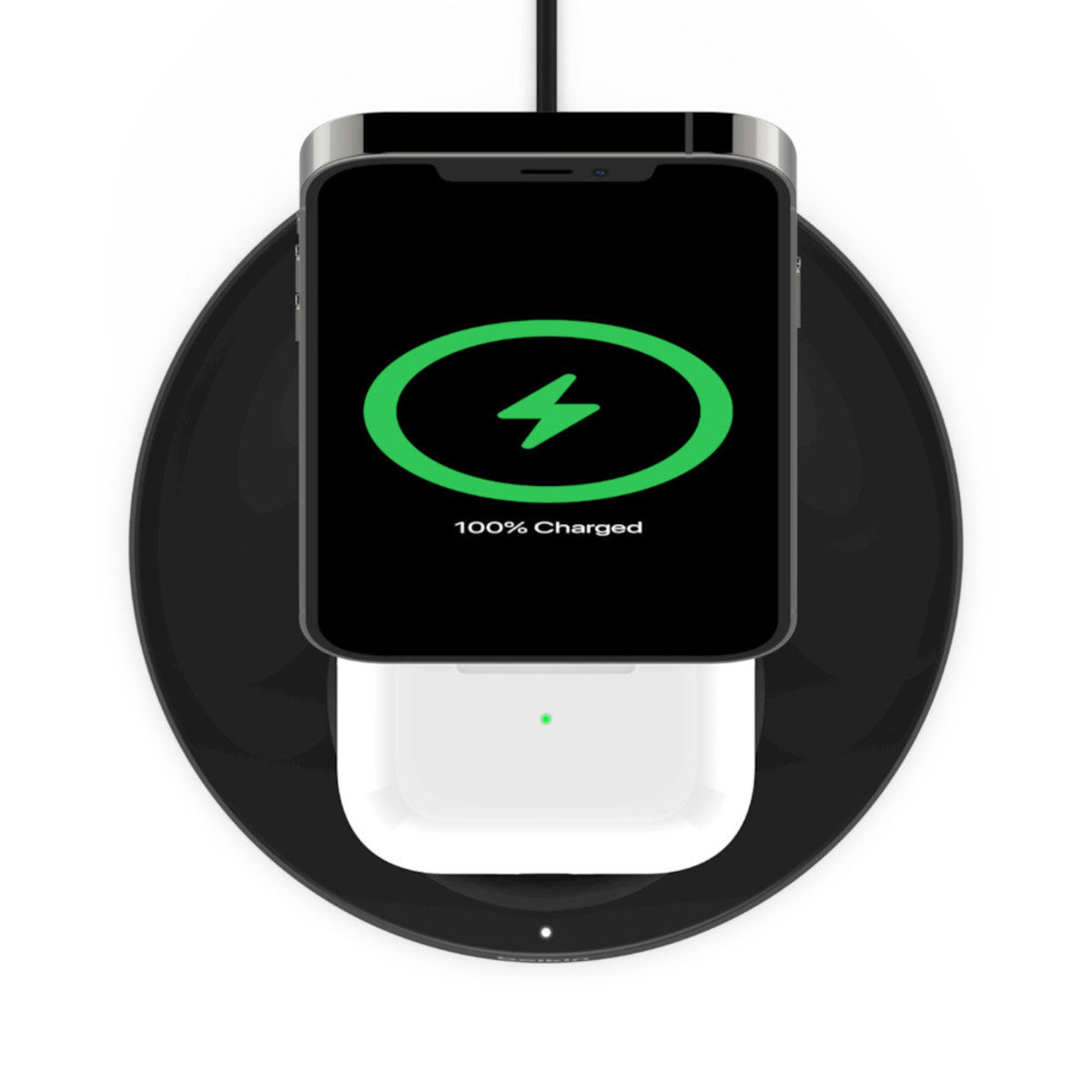 Belkin | BOOST CHARGE PRO MagSafe 2-in-1 Wireless Charger Stand