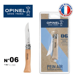 N°06 7cm Traditional Classie Stainless Steel Folding Knife Inox OP-000404