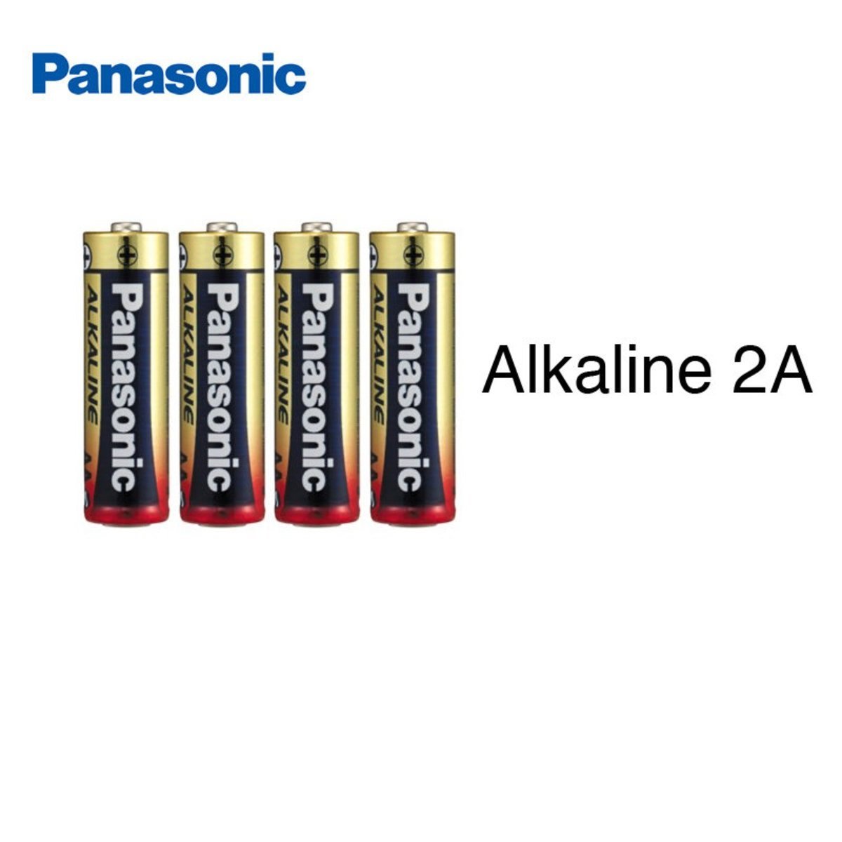 Alkaline 2A AA電池 電芯 4粒排裝