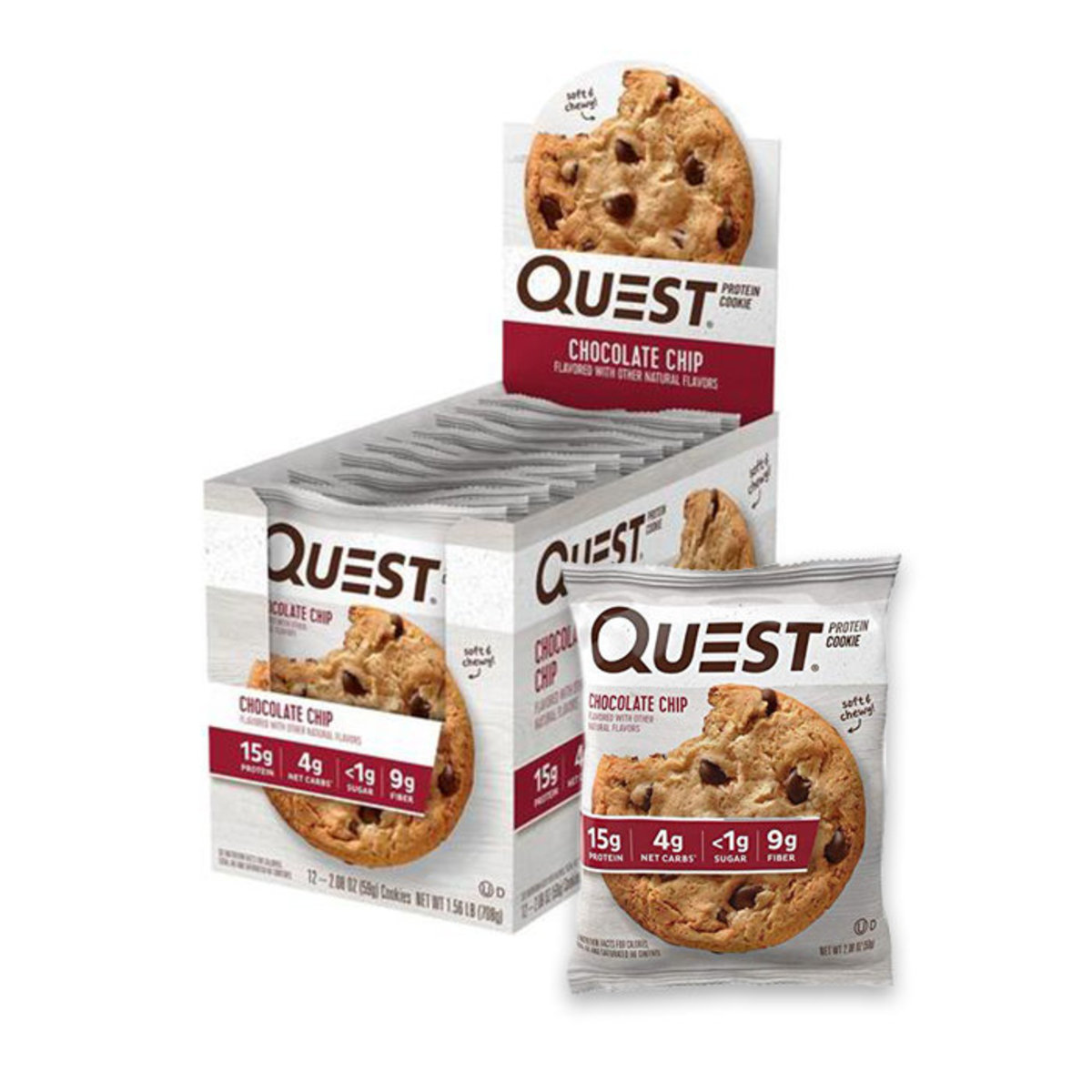 chocolate chip cookie teether