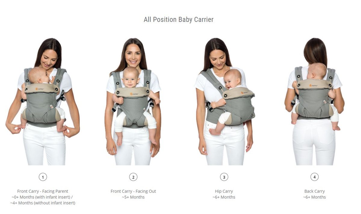 ergo baby carrier 360 front facing