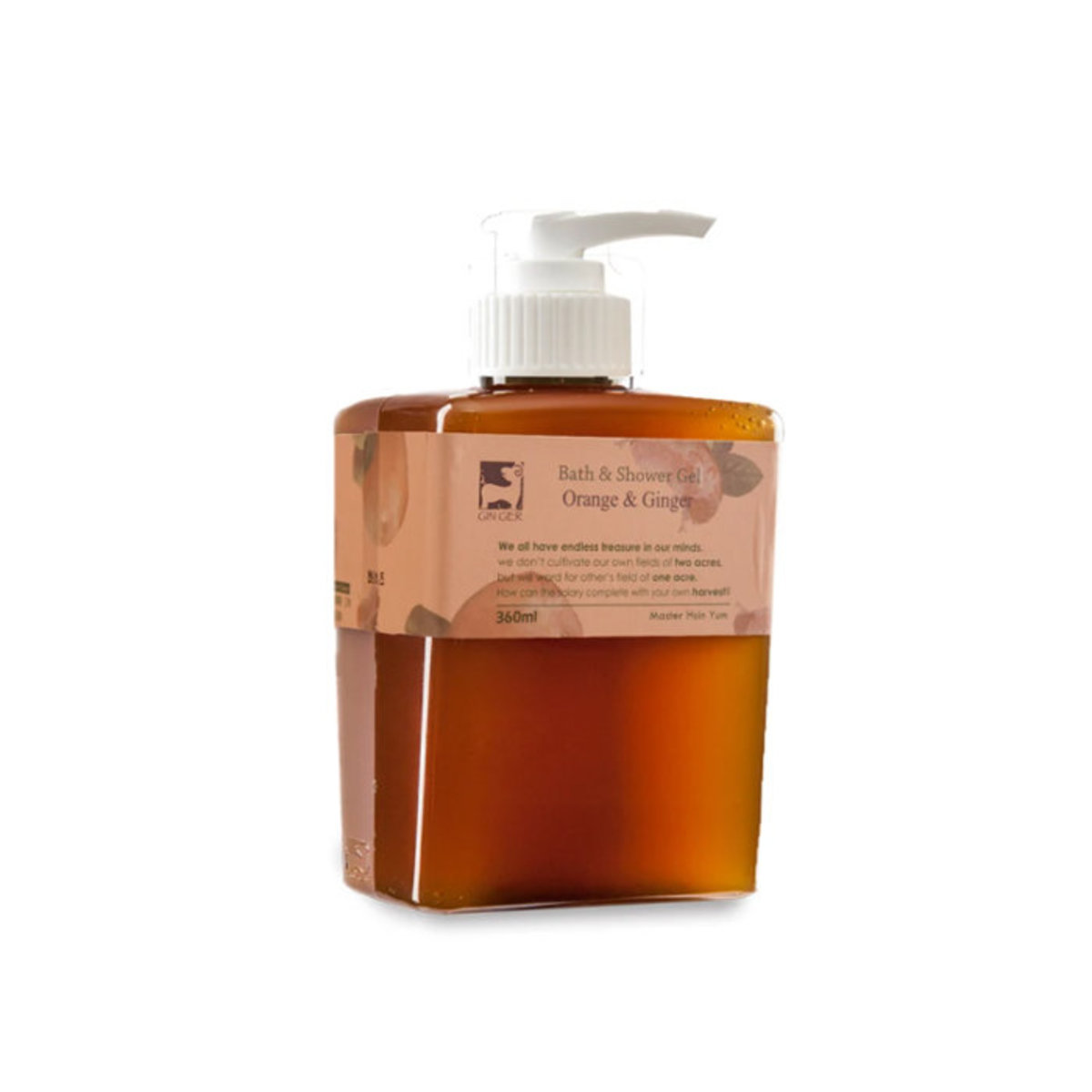 Ginger Orange Ginger Bath Gel 360ml