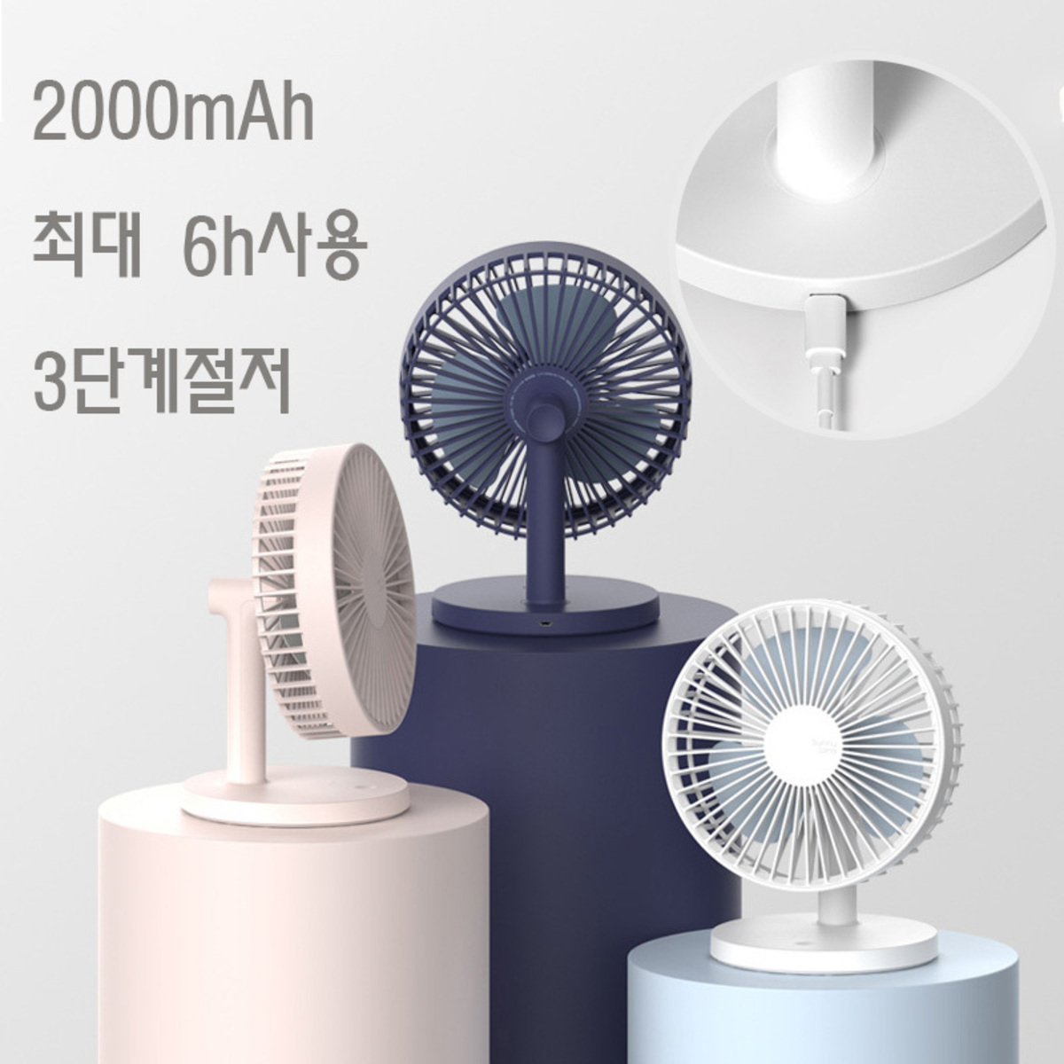 Sunny Wind 7-inch USB rechargeable 