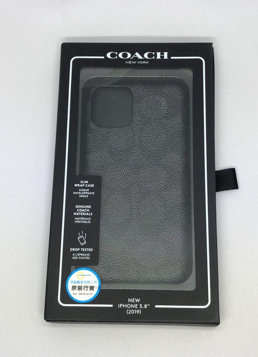 COACH CIPH-016-SCBLK - iPhone用ケース