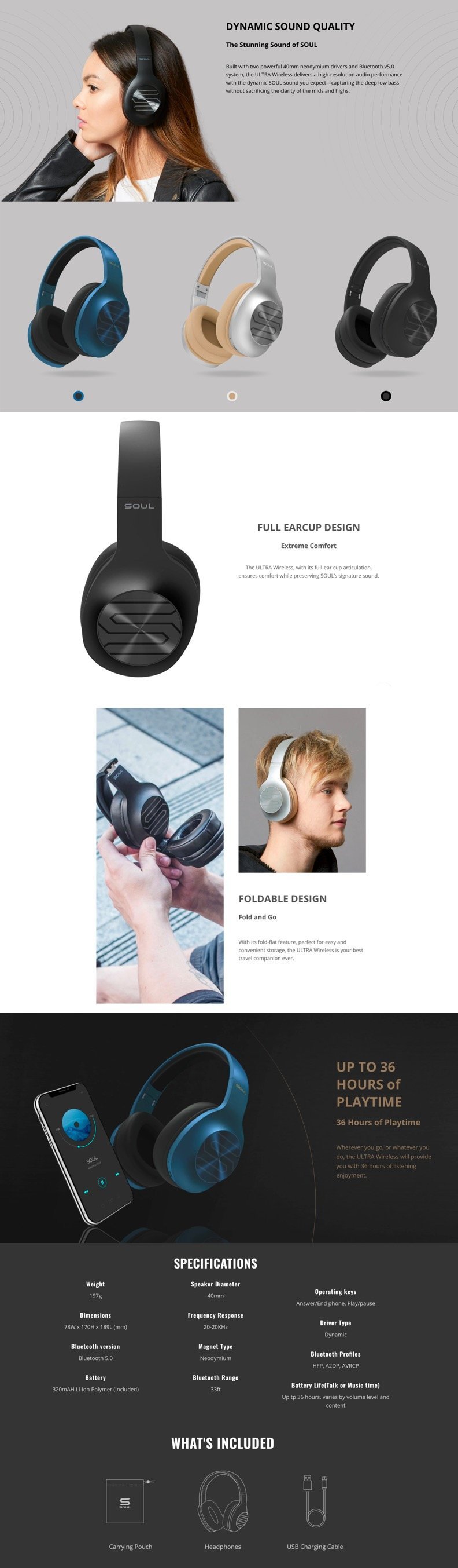 soul ultra wireless headphones