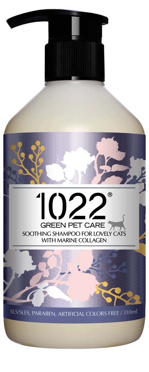 Soothing Pet Shampoo for Lovely Cats With Marine Collagen (310ml) 820411